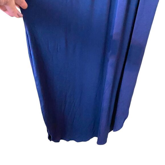 Sweet Lovely By Jen Navy Maxi Dress Size Medium - Picture 6 of 15
